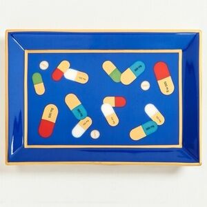 NWT/NIB Jonathan Adler Full Dose Tray — Designer Porcelain Decor with Box